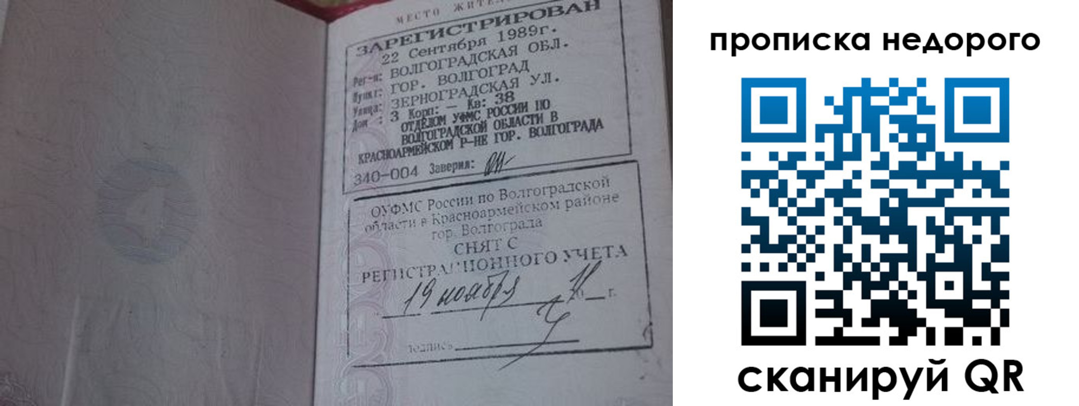 прописка гарантия в Жукове